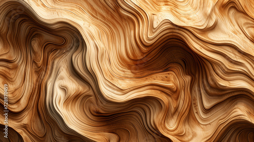 A Mesmerizing Wooden Swirl Texture, Ideal For Creative Graphics, Abstract Art, Or Distinctive Web Design Backgrounds.