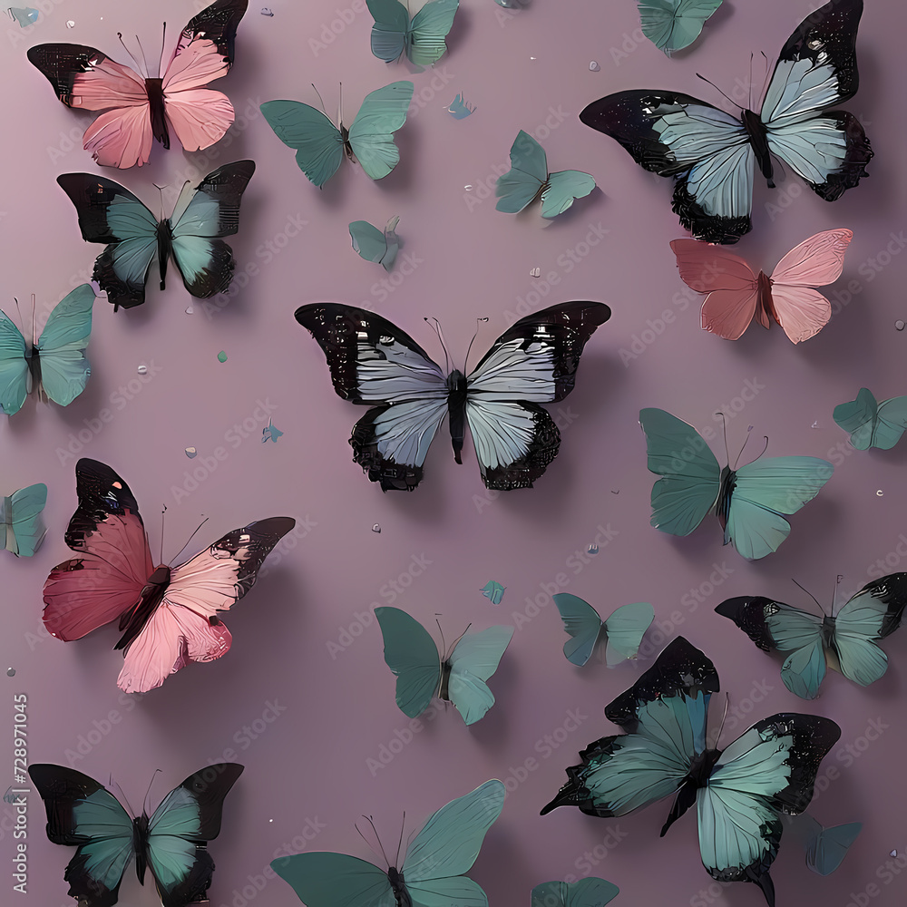 Fototapeta premium Butterflies