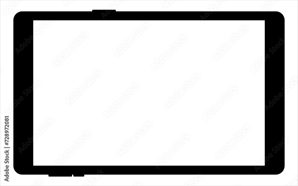 Blank screen tablet frame, Layout of a universal set of devices. UI, tablet mockup for UX for infographics or presentations. Blank screen tablet frame, Layout of a universal set of devices. UI, tablet mockup for UX for infographics or presentations.