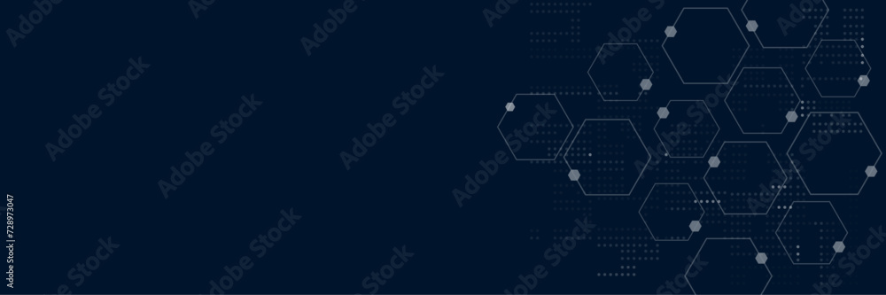 Vectors Digital technology and science background. Technology background with geometric hexagon concept. Vectors Digital technology and science background. Technology background with geometric hexagon concept.