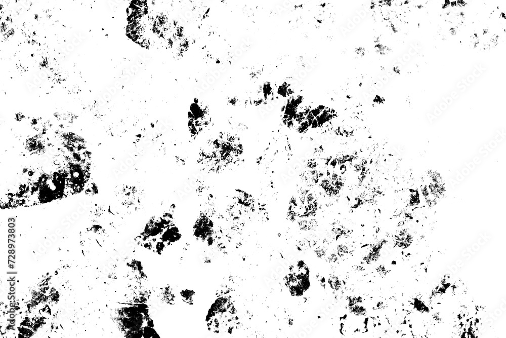 Fototapeta premium Abstract grunge black and white distressed texture background