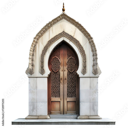 Door Mosque Isolated