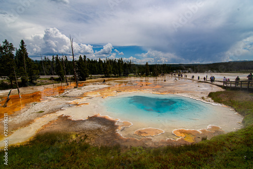 Artist Paint Pots Yellowstone