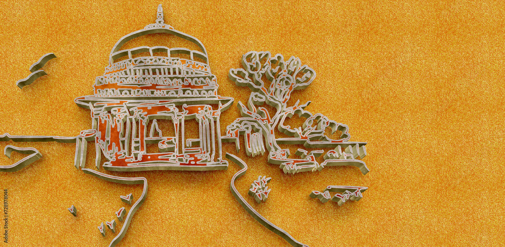 Lakshagriha, also known as the House of Lac, is indeed a significant