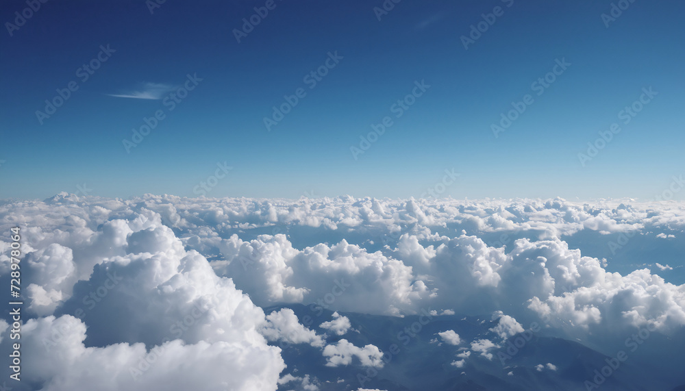 Clouds and blue sky landscape background Clouds and blue sky landscape background