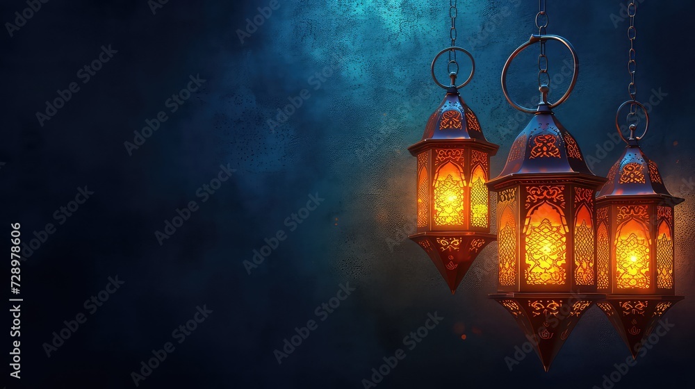 custom made wallpaper toronto digitalIslamic Greeting Card for Muslims, Generative AI