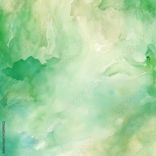 Light Green Watercolor Abstract  Versatile Background and Artistic Decorative Element 