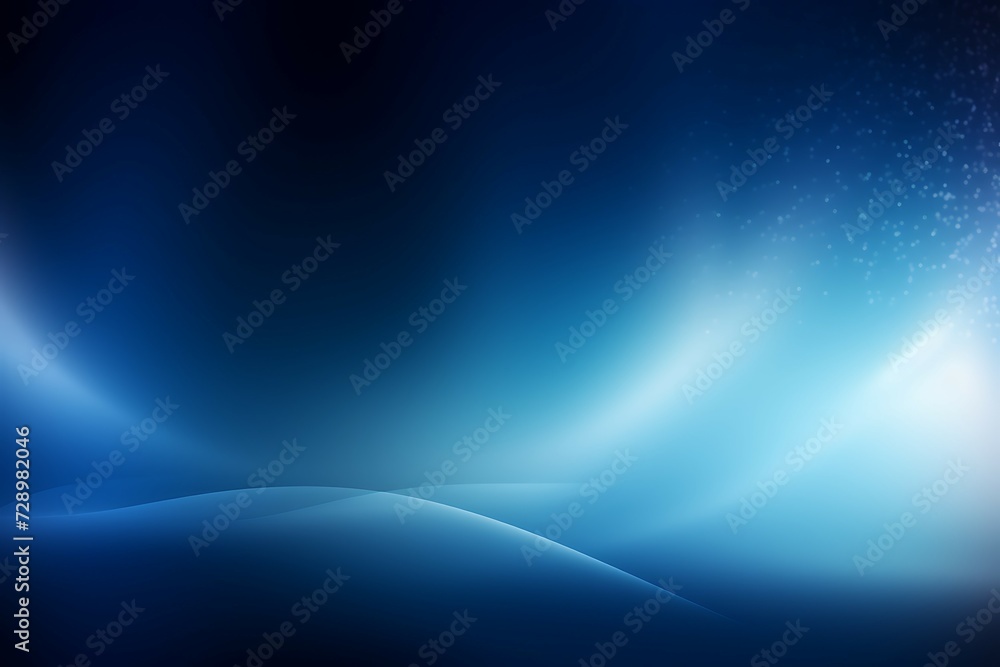 Wave blue abstract background with gradient color
