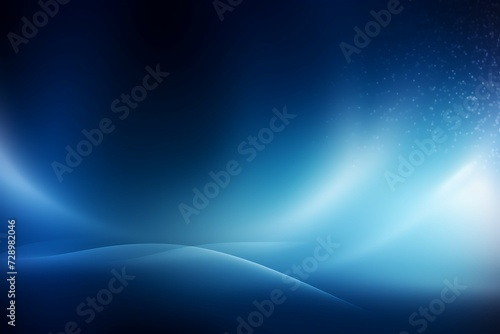 Wave blue abstract background with gradient color 