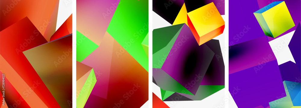 Flying 3d shapes, cubes and other geometric elements background design for wallpaper, business card, cover, poster, banner, brochure, header, website Flying 3d shapes, cubes and other geometric elements background design for wallpaper, business card, cover, poster, banner, brochure, header, website