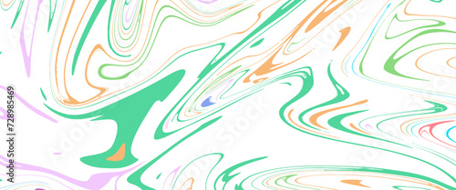 Vector marble background liquid marble texture, abstract colorful Transparent background with lines, hand drawn wavy pattern design.