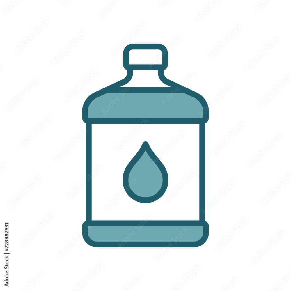 water gallon icon vector design template simple and clean water gallon icon vector design template simple and clean