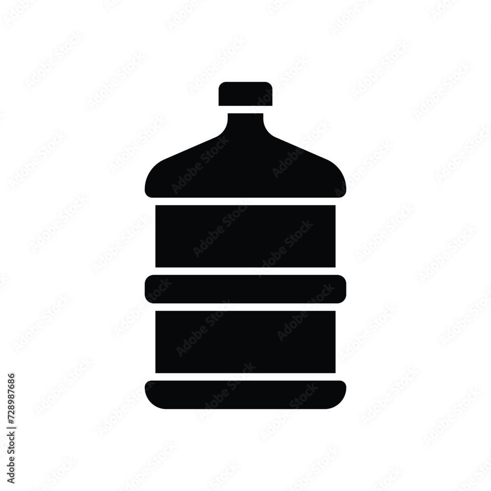 water gallon icon vector design template simple and clean water gallon icon vector design template simple and clean