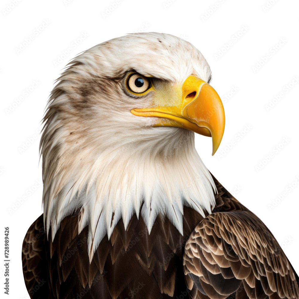 bald eagle on transparent background bald eagle on transparent background