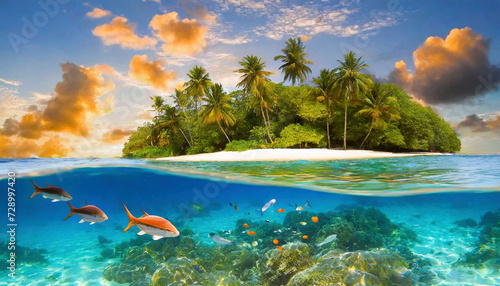 tropical paradise island © Y_Stock