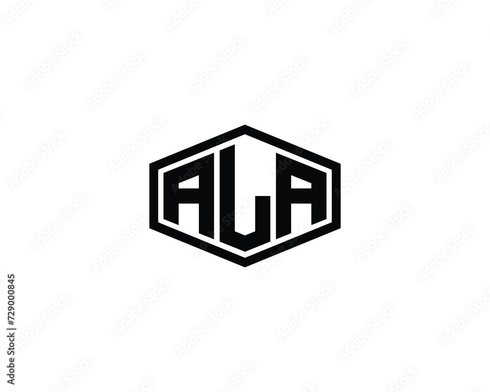ALA logo design vector template ALA logo design vector template