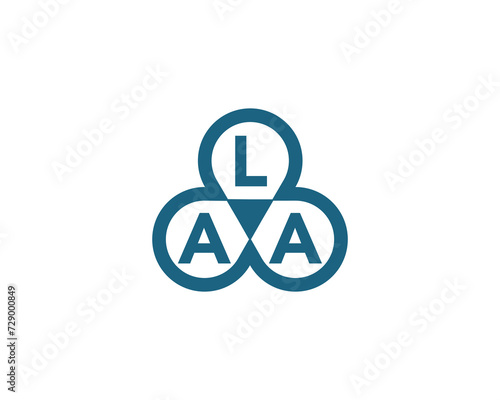 ALA logo design vector template