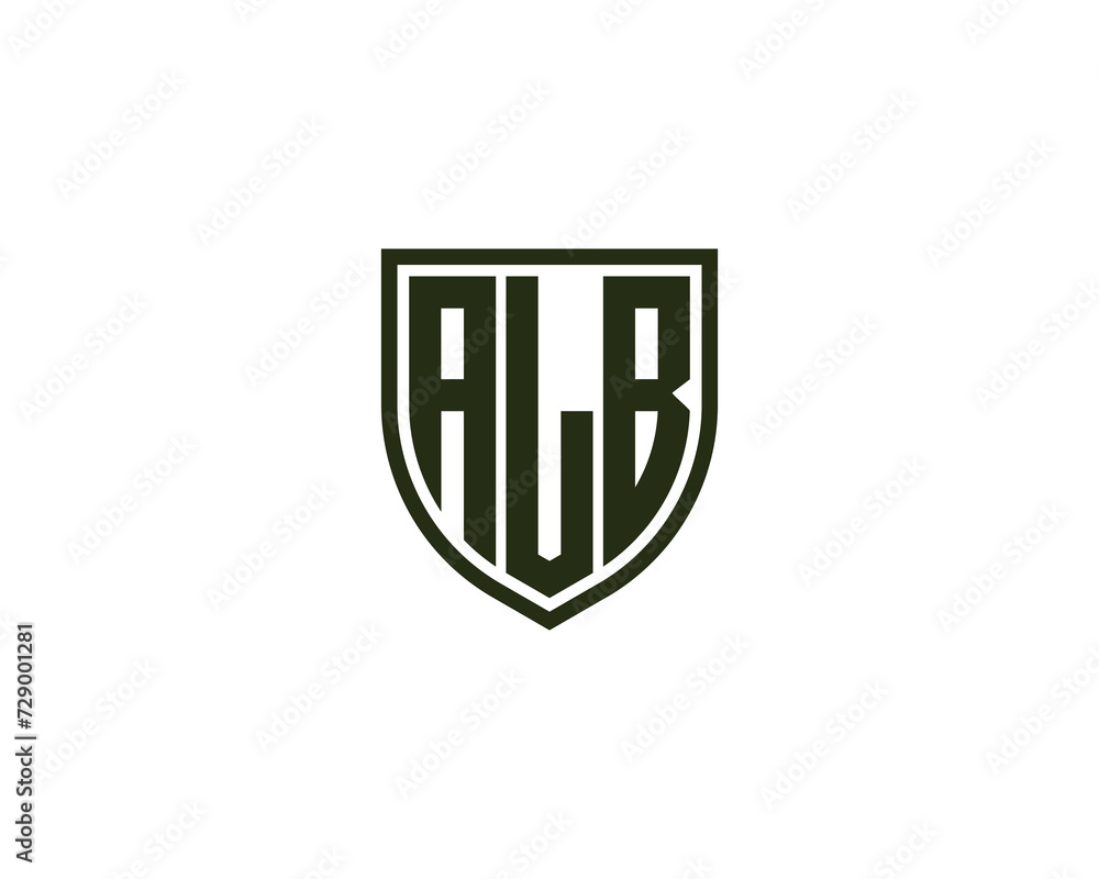 ALB Logo design vector template ALB Logo design vector template