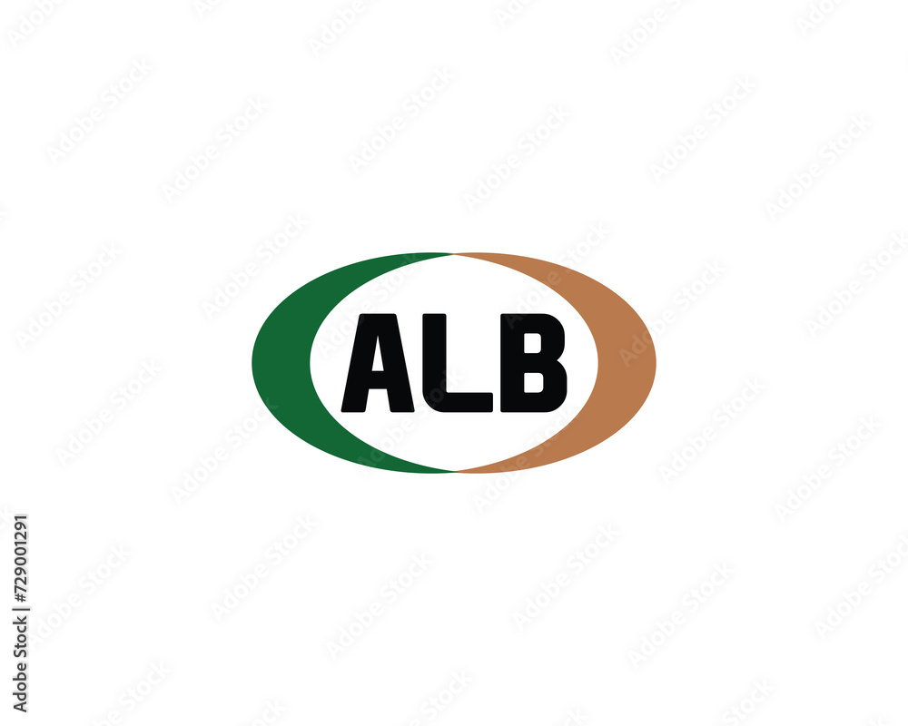 ALB Logo design vector template ALB Logo design vector template
