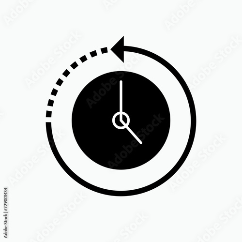 Free Download Past Icon. History, Yesterday. A Long a Go. - GFXLoad