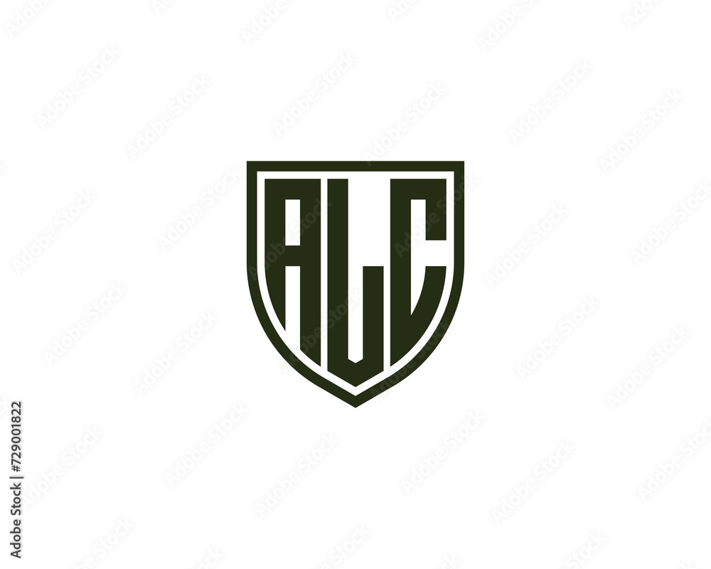 ALC Logo design vector template ALC Logo design vector template