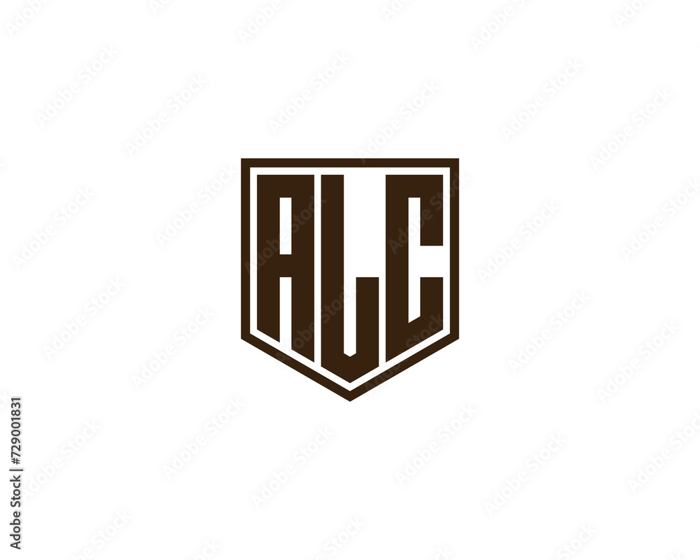 ALC Logo design vector template ALC Logo design vector template