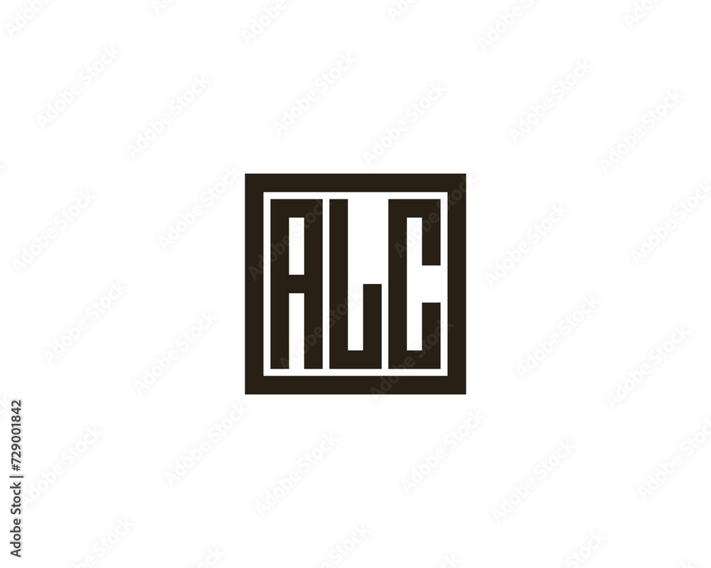 ALC Logo design vector template ALC Logo design vector template