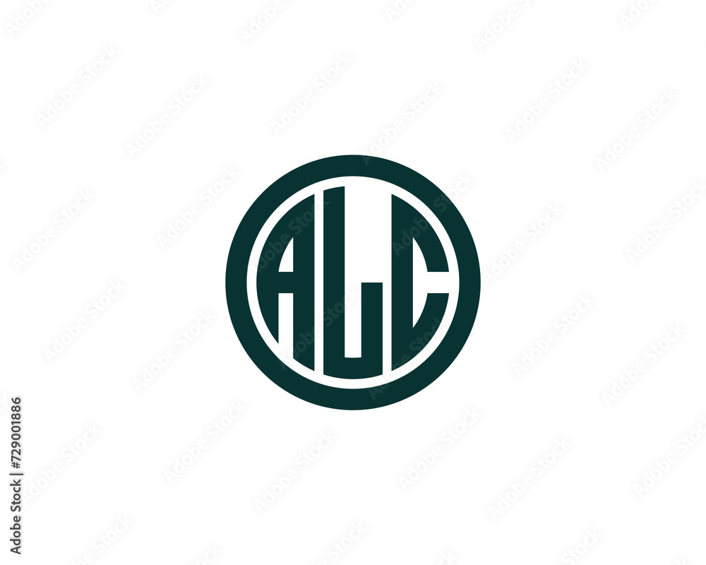 ALC Logo design vector template ALC Logo design vector template