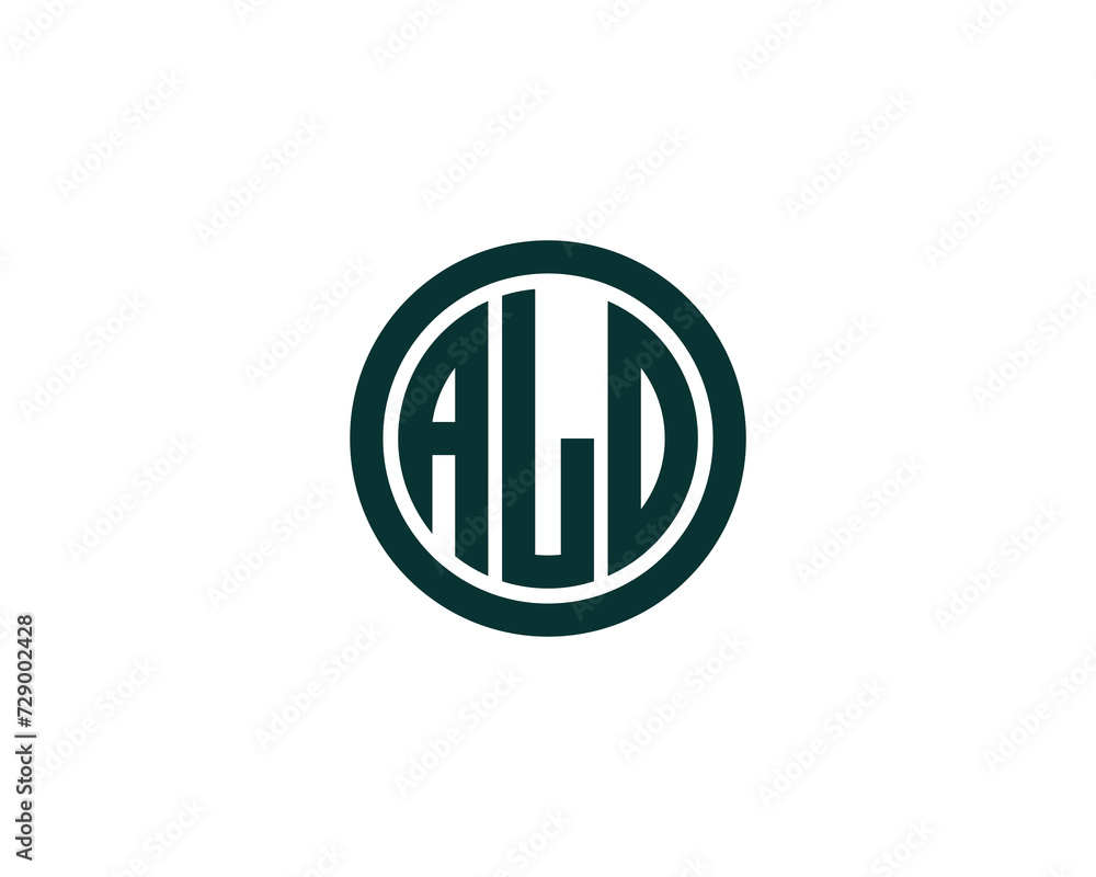 ALD Logo design vector template ALD Logo design vector template