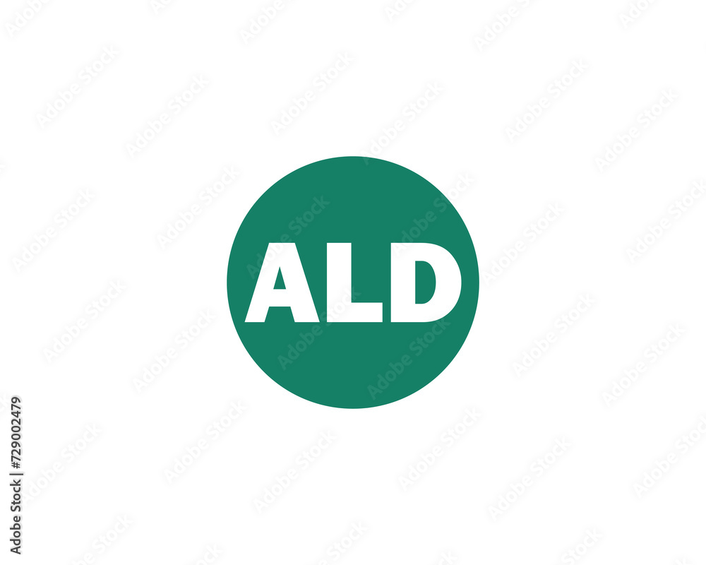 ALD Logo design vector template ALD Logo design vector template