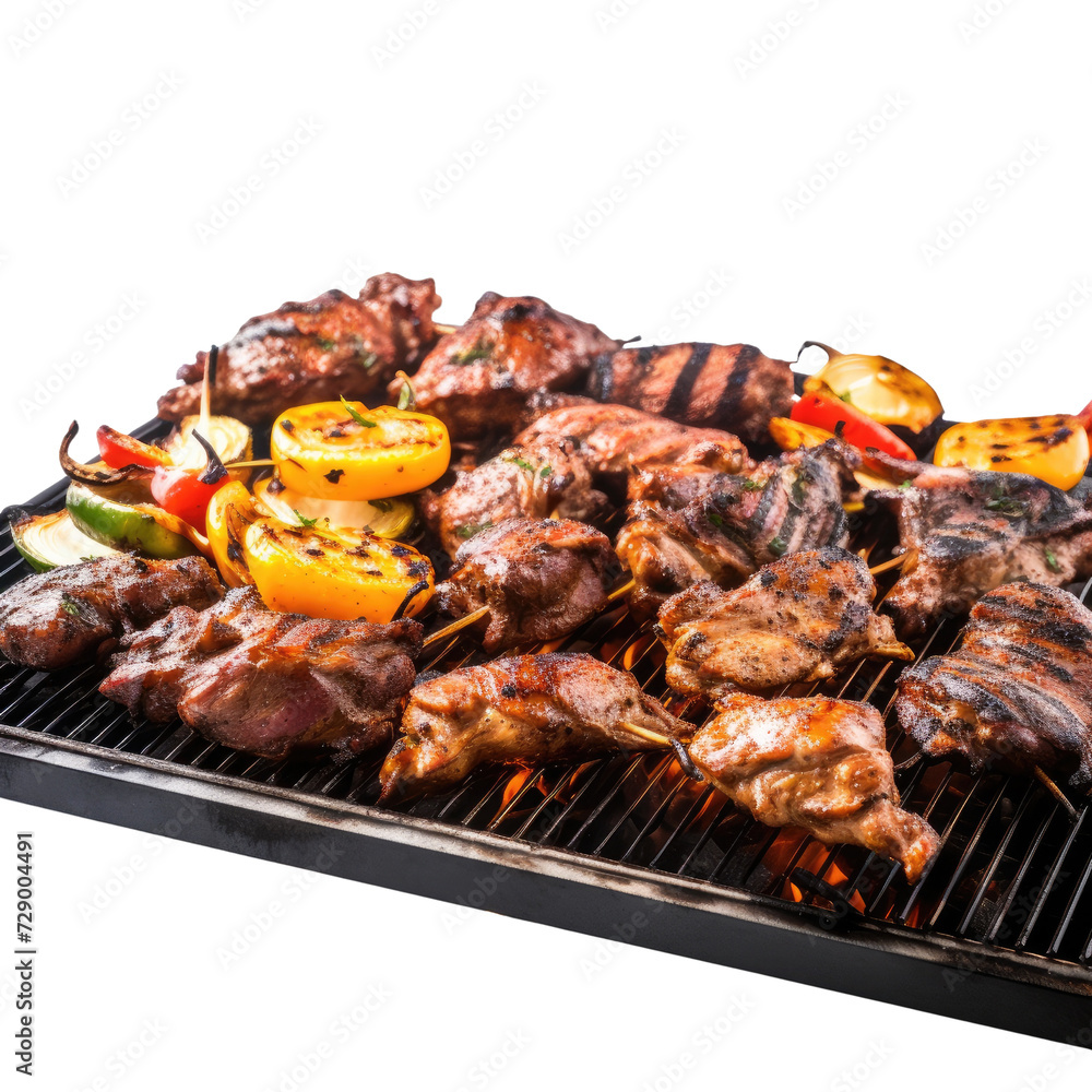 BBQ Grill on transparent background