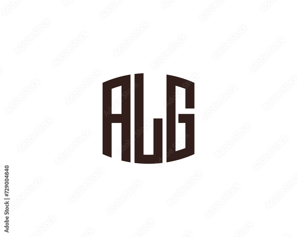 ALG Logo design vector template ALG Logo design vector template