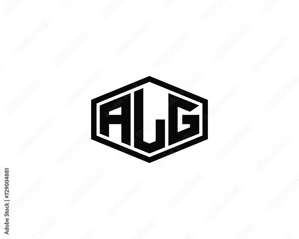 ALG Logo design vector template ALG Logo design vector template