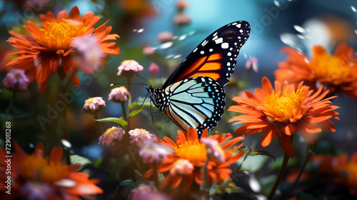 butterfly on flower