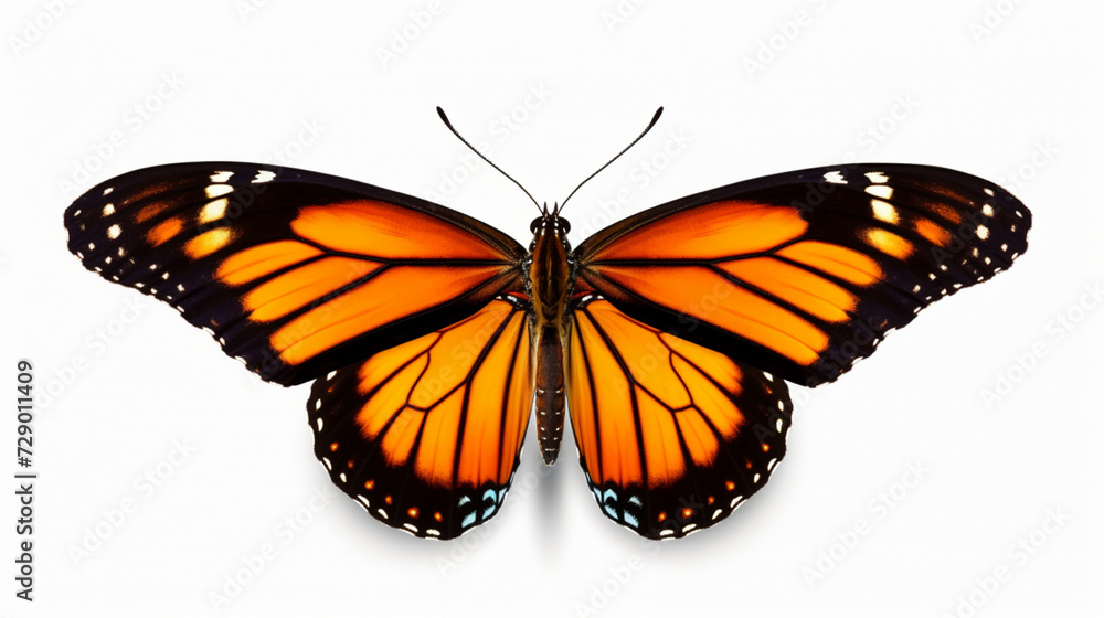 butterfly on white background butterfly on white background