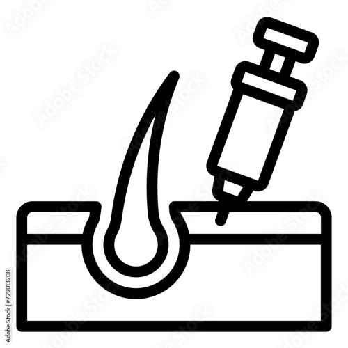 Injection PRP Hair Treatment icon