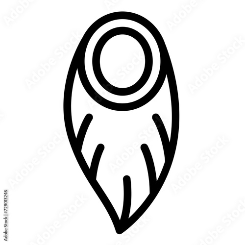 Hair Patch for cover bald icon