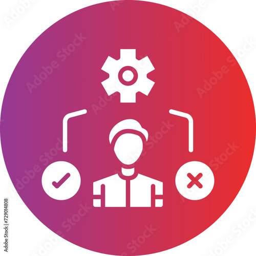 Decision Making Icon Style