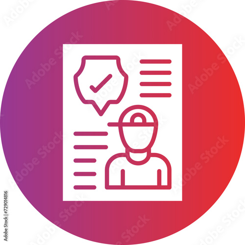 Child Consent Icon Style