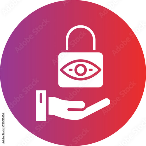 Privacy Awareness Icon Style