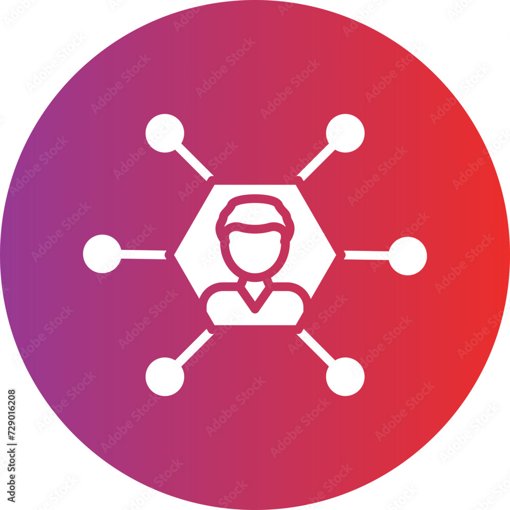Customer Data Platforms Icon Style Customer Data Platforms Icon Style
