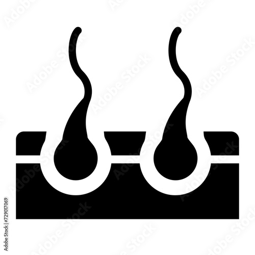 Thinning Hair problem icon