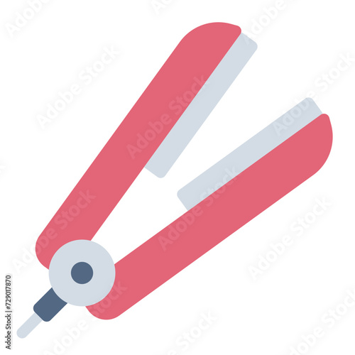 Hair Iron beauty icon