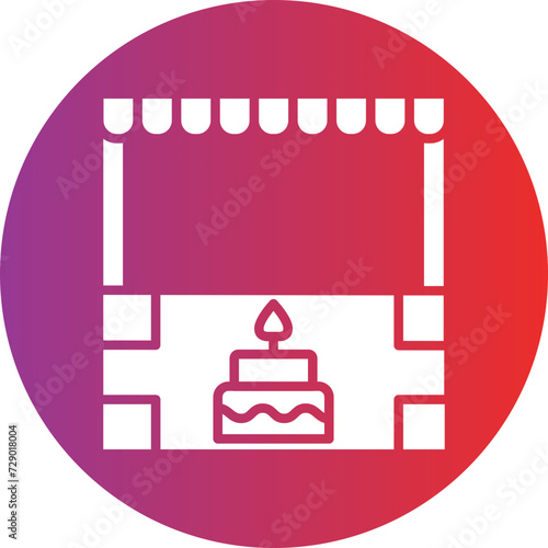 Cake Shop Icon Style