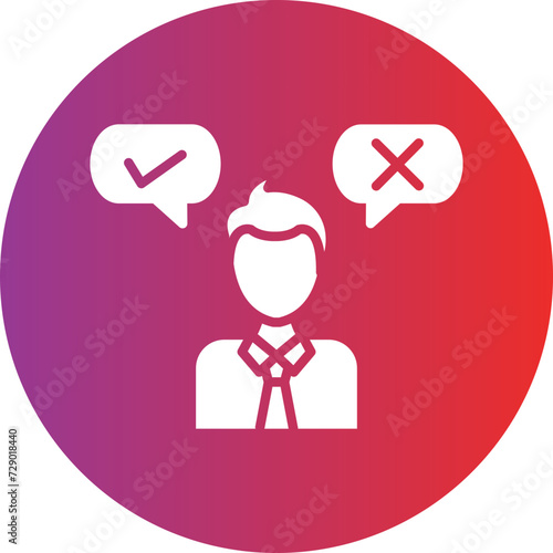 Decision Makers Icon Style