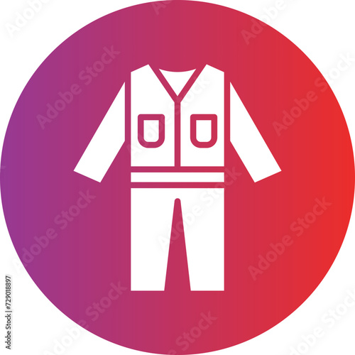 Coveralls Icon Style