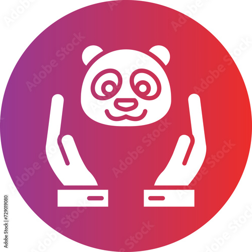 Animal Rights Icon Style