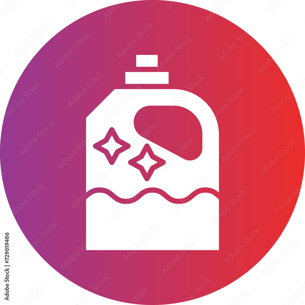 Obraz premium Detergent Icon Style