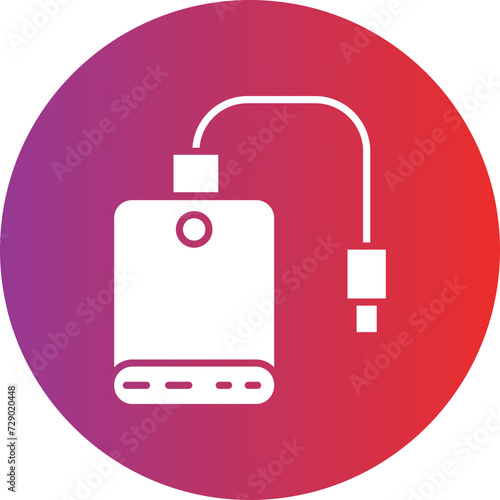 Powerbank Icon Style