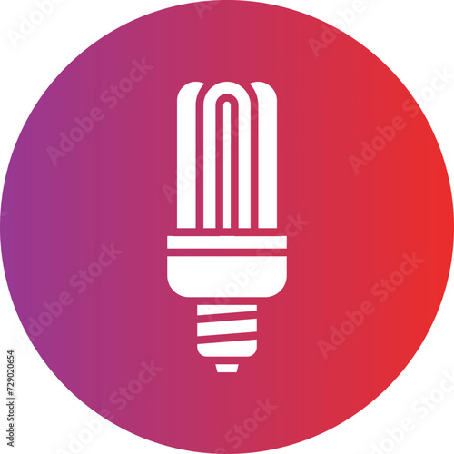 Fluorescent Lamp Icon Style